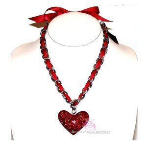 Valentine Ribbon Necklace